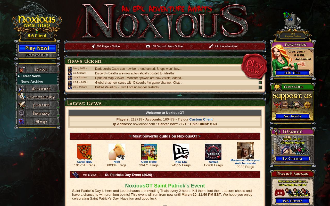 NoxiousOT website