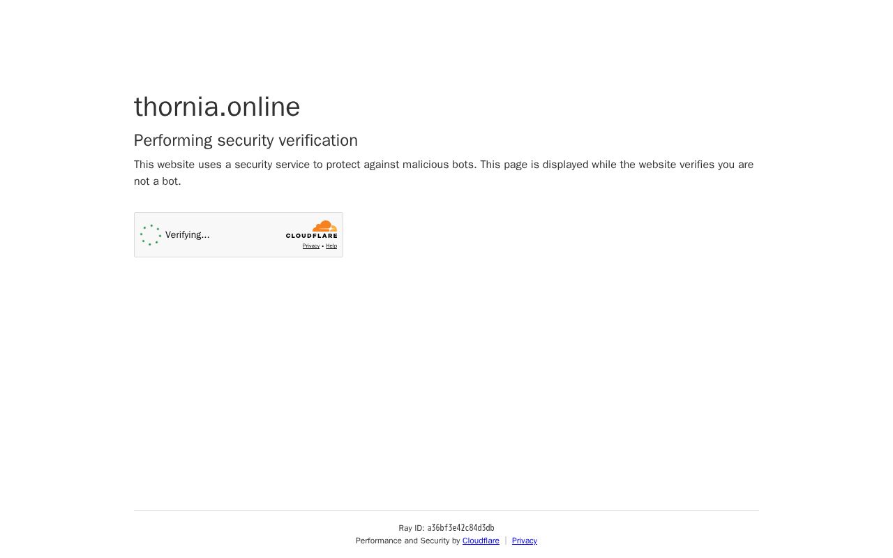 Thornia website